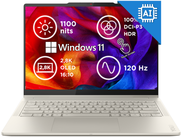 Лаптопи Lenovo Yoga 7 14" Gen 10 2-in-1