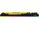 Клавиатури LORGAR KBP70TKLW, Black/yellow, EN layout