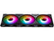 Вентилатори Phanteks M25-140 Gen2 PWM D-RGB Reverse Blade Black Triple Pack