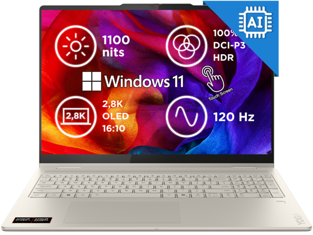 Лаптопи Lenovo Yoga 7 16" Gen 10 2-in-1