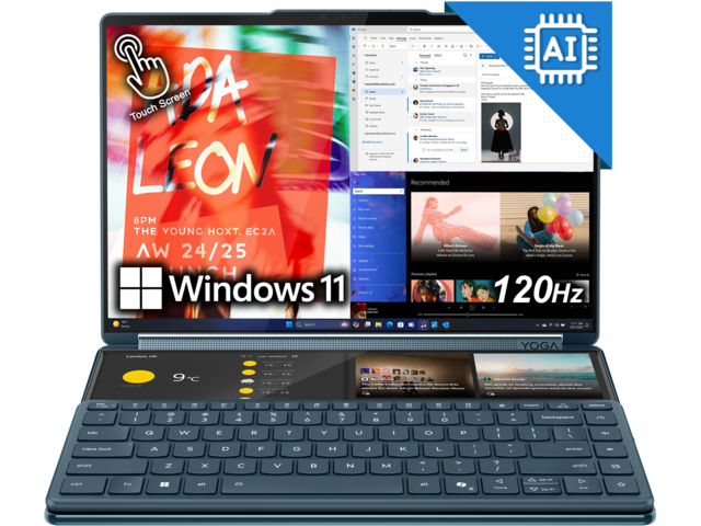 Лаптопи Lenovo Yoga Book 9 14" Gen 10