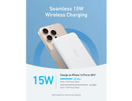 Външни батерии Anker MagGo Power Bank (10K) White 1, с нарушена опаковка