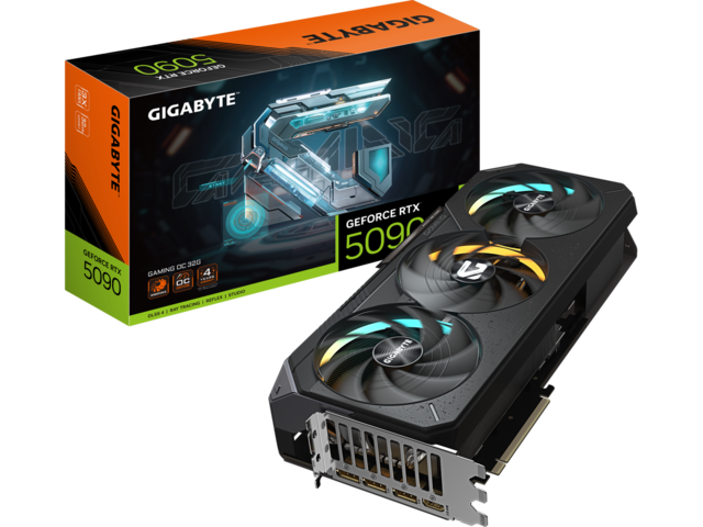 Видео карти GIGABYTE GeForce RTX 5090 GAMING OC 32G