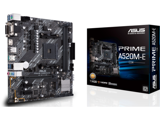 Дънни платки ASUS PRIME A520M-E/CSM