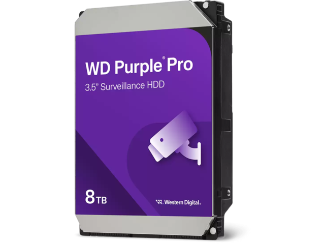 Твърди дискове 8TB Western Digital Purple Pro Smart Video