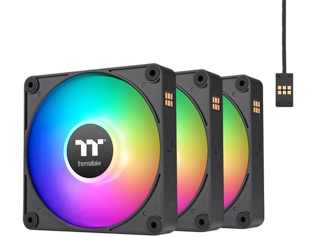 Вентилатори Thermaltake CT140 EX Reverse ARGB Sync Black 3-Fan Pack