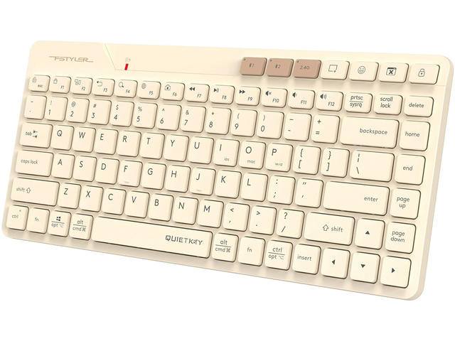 Клавиатури A4tech FBK26C AS, Cafe Latte