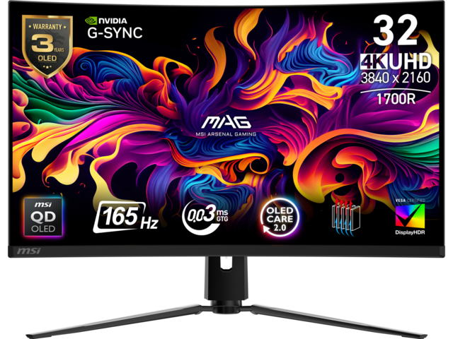 Монитори MSI MAG 321CUP QD-OLED