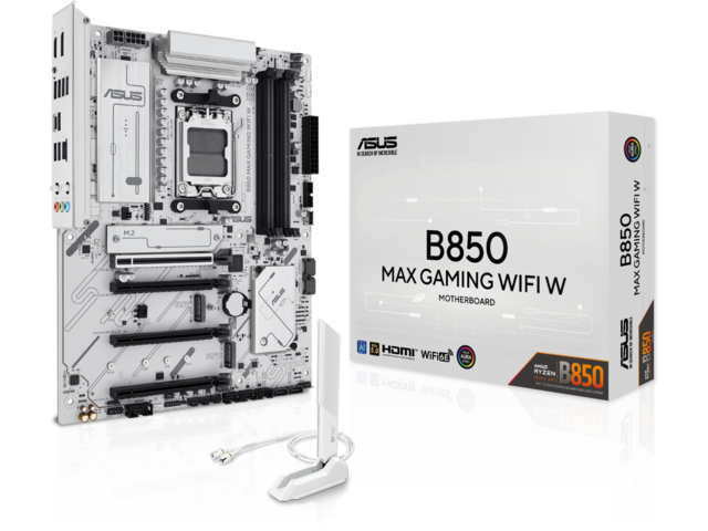 Дънни платки ASUS B850 MAX GAMING WIFI W