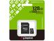 Карти памет 128GB microSDXC Kingston Canvas Select Plus Gen3