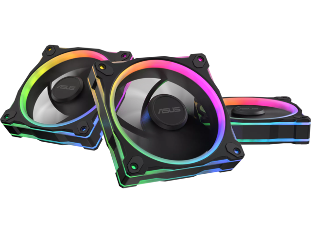 Вентилатори ASUS Prime MR120 ARGB Reverse Fan Black - Triple Pack