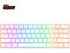 Клавиатури Royal Kludge RK61 White, Red switch