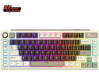 Клавиатури Royal Kludge RK L75 Mocha Grey, Cream switch
