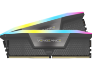 Оперативна памет 64GB (2x32GB) DDR5 6000 MT/s CL40 Corsair VENGEANCE RGB Grey