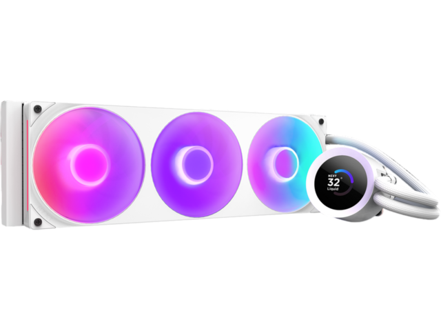 Охладители NZXT Kraken Plus 360 RGB White