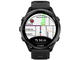 Смарт часовници Garmin Forerunner® 970 - Carbon Grey DLC Titanium с Black корпус и Black/Translucent Whitestone каишка