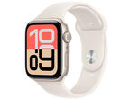 Смарт часовници Apple Watch SE 3 GPS + Cellular 44mm Starlight Aluminium Case with Starlight Sport Band - M/L