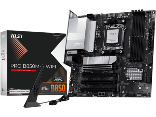 Дънни платки MSI PRO B850M-P WIFI