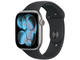 Space Grey Aluminium Case with Black Sport Band - S/M
