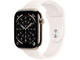 Смарт часовници Apple Watch S11 GPS + Cellular 42mm Gold Titanium Case with Light Blush Sport Band - S/M