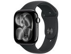 Смарт часовници Apple Watch Series 11 GPS + Cellular 46mm Jet Black Aluminium Case with Black Sport Band - S/M