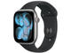 Space Grey Aluminium Case with Black Sport Band - S/M