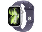 Смарт часовници Apple Watch S11 GPS + Cellular 46mm Silver Aluminium Case with Purple Fog Sport Band - S/M