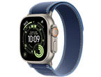 Смарт часовници Apple Watch Ultra 3 Cellular 49mm Natural Titanium Case with Blue/Bright Blue Trail Loop - M/L