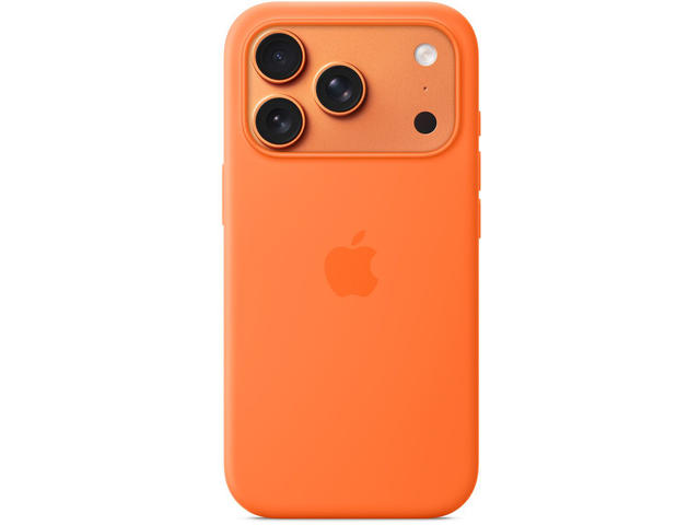 Калъфи Apple iPhone 17 Pro Silicone Case with MagSafe – Orange