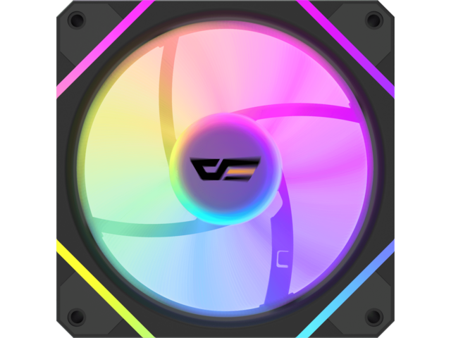 Вентилатори darkFlash DM12 Pro Reverse ARGB Black