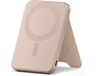 Външни батерии Satechi Qi2 5K Magnetic Power Bank with Stand - Desert Rose