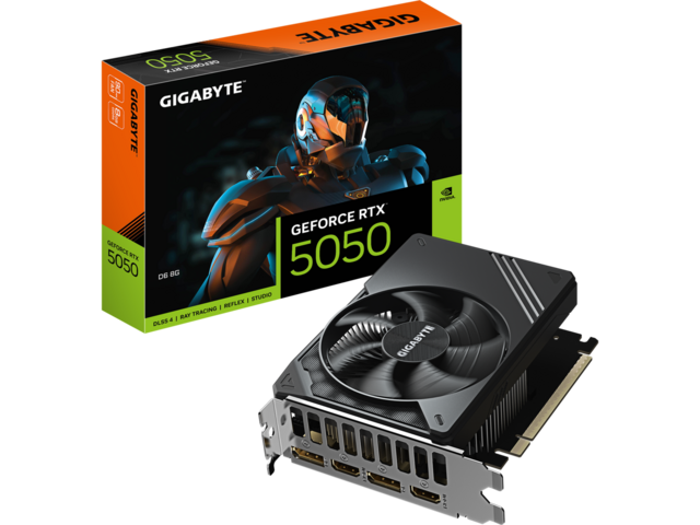 Видео карти GIGABYTE GeForce RTX 5050 D6 8G