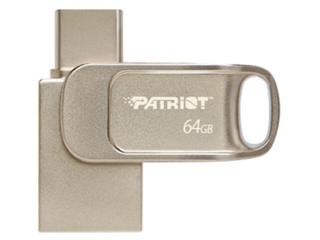 USB памети 64GB Patriot TAB560 USB 3.2 Gen 1 Type-A+C