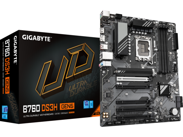 Дънни платки GIGABYTE B760 DS3H GEN5