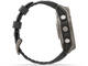 Смарт часовници Garmin fēnix® 8 Pro - 47 mm, AMOLED, Sapphire - Titanium с Graphite/black силиконова каишка