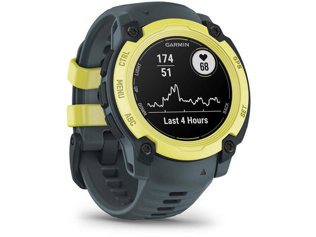 Смарт часовници Garmin Instinct E – 40 мм, Electric Lime с Twilight каишка