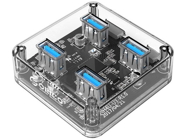 USB Хъб Orico MH4U-U3-10-CR