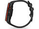 Смарт часовници Garmin Approach® S70 - 47 мм черен керамичен безел с черна силиконова каишка
