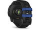 Смарт часовници Garmin Instinct 3 – 50 мм, AMOLED - Black с Black/Bolt Blue каишка 