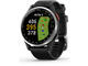 Смарт часовници Garmin Approach® S44 - Silver Aluminium безел с Black силиконова каишка