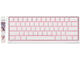Клавиатури Madlions MAD 60 HE Flagship V2 - 8K, Magnetic Amber Pro Switches - White