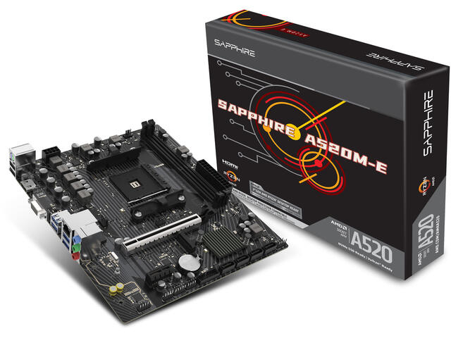 Дънни платки Sapphire A520M-E
