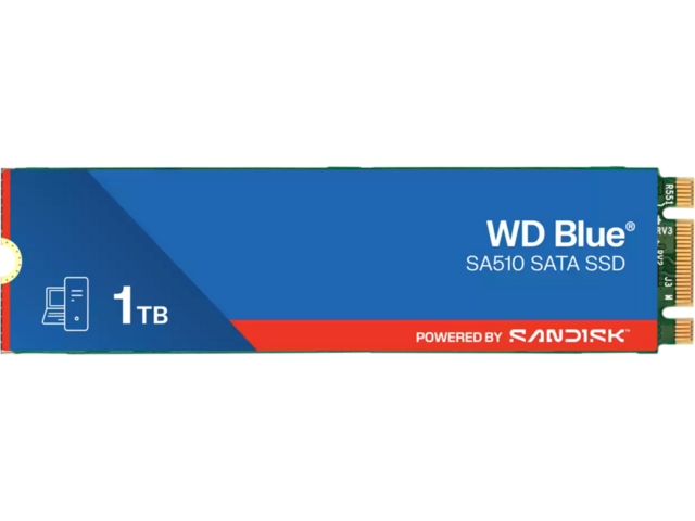 SSD 1TB WD Blue SA510 M.2 2280 POWERED BY SANDISK