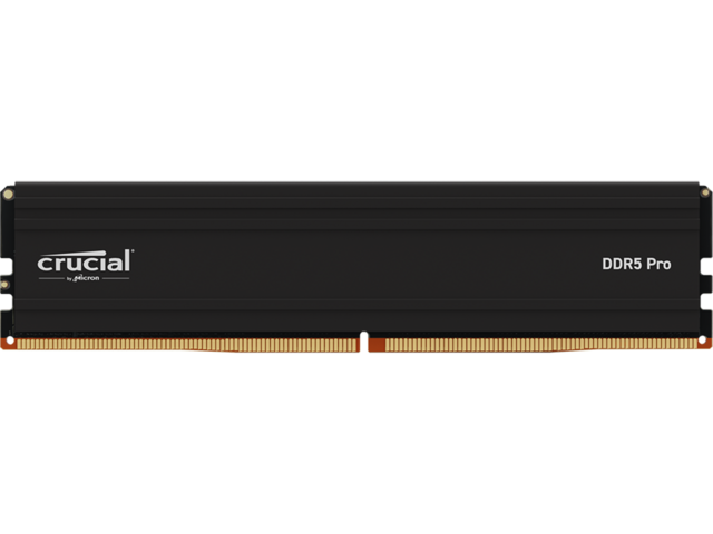 Оперативна памет 16GB DDR5 5600 MT/s Crucial Pro Gaming Black