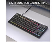 Клавиатури Corsair K55 CORE TKL RGB Gaming Keyboard