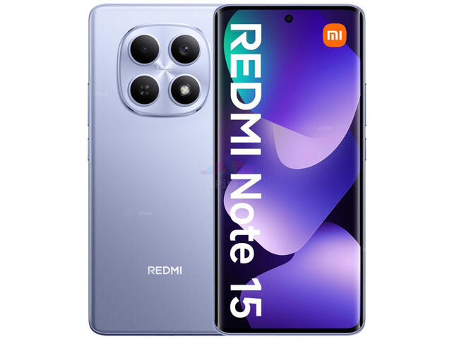Смартфони Xiaomi Redmi Note 15 4G - 8GB RAM / 256GB, Purple