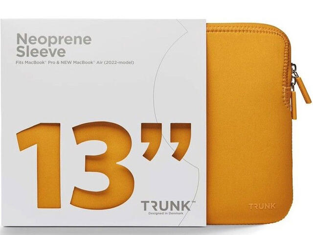Чанти за Лаптопи Trunk Laptop Sleeve (2022), жълт