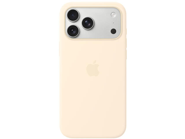 Калъфи Apple iPhone 17 Pro Max Silicone Case with MagSafe - Vanilla (SEASONAL)