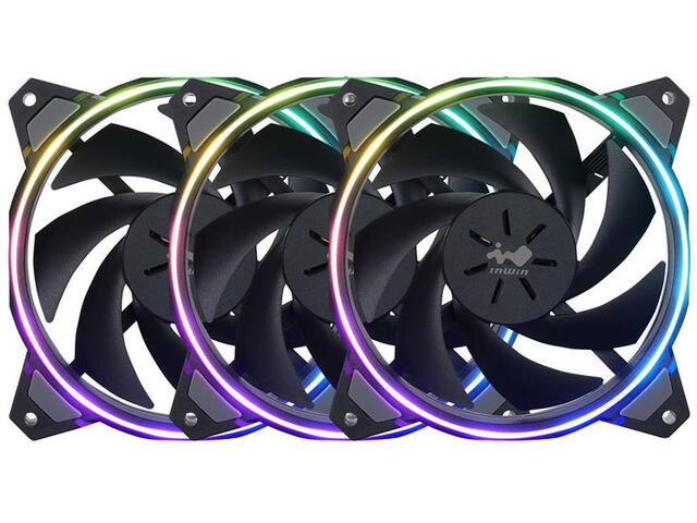 Вентилатори InWin Sirius Loop RGB PWM Fan 3-Pack