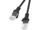 Кабели и Адаптери Lanberg пач кабел CAT5E 2 m Black